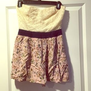 Urban Outfitters strapless romper